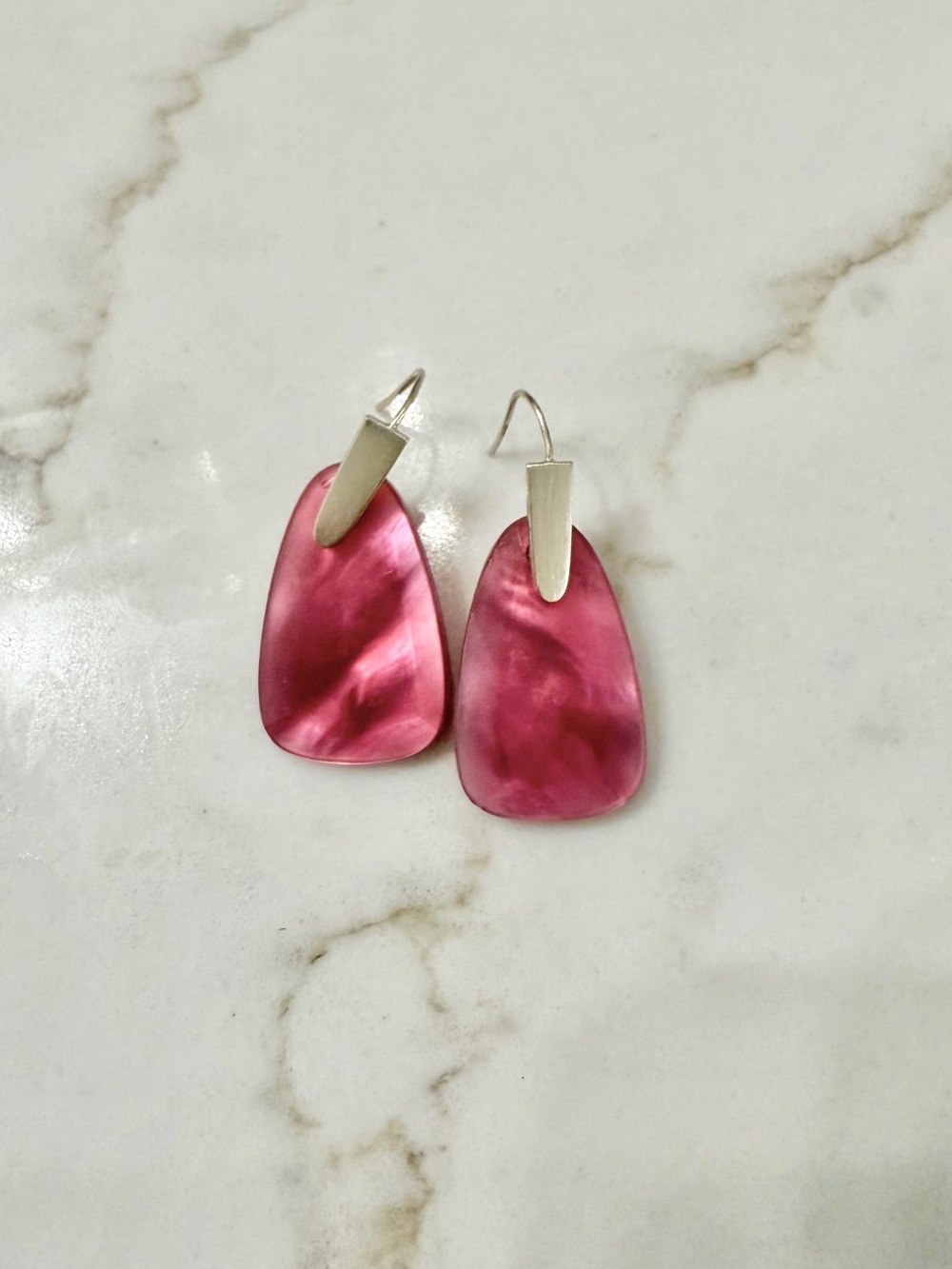Pink Kendra Scott earrings